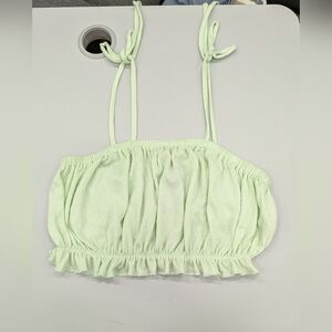 LOT OF 6 WOMEN'S SIZE LARGE CROP TOPS